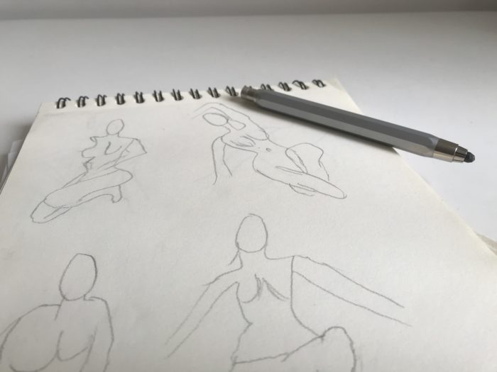 figure drawing to improve focus