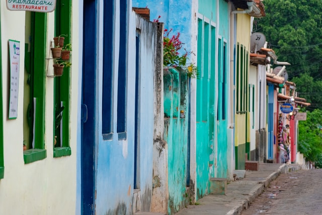 Brazil color houses