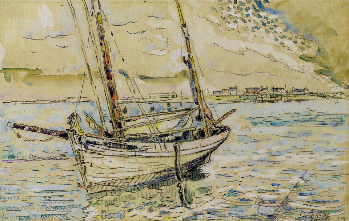boat by Paul Signac 